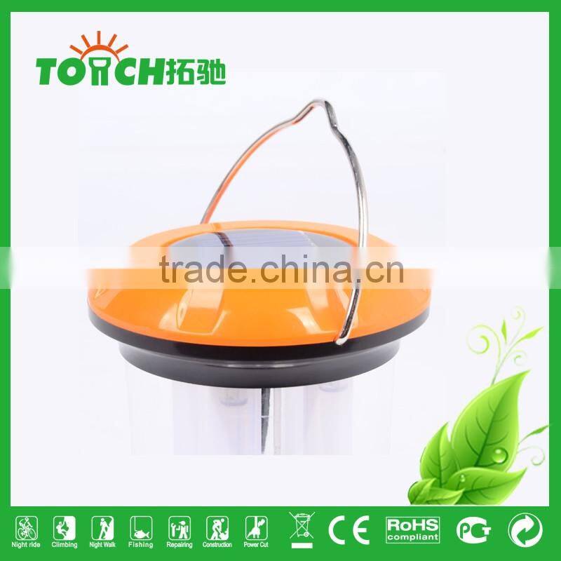 4 Bulbs High Quality US Hot Sale Lantern Light Fashion Design Solar Charge Camping Lamp Camp Tent Light with Charger