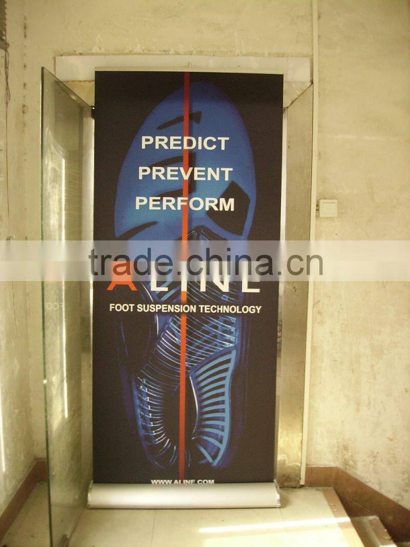 Aluminium roll up/roller banner