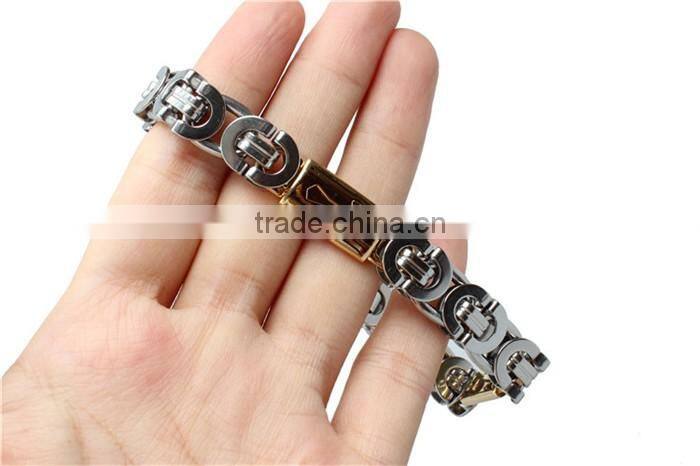 Kindy jewelry JCB0228 punk style fashion bracelet men 316l stainless steel