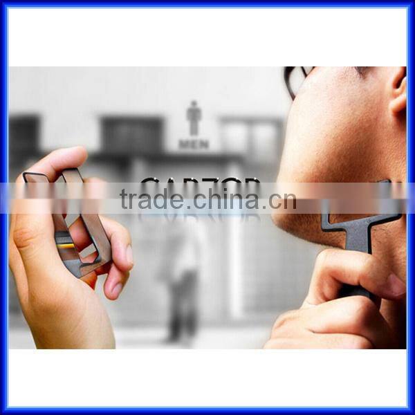 New mini design credit card Pocket razor with Mirror