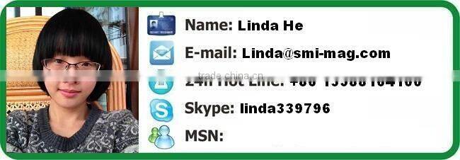 Plastic magnetic name tag holder