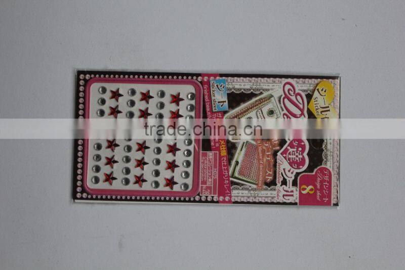 Hello Kitty shape diamond color sticker DIY product