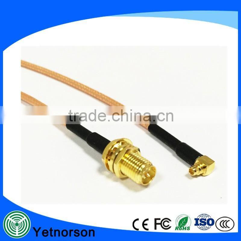 SMA to MMCX adapter RF jumper cable RF coaxial cable with RG316 cable and SMA connector