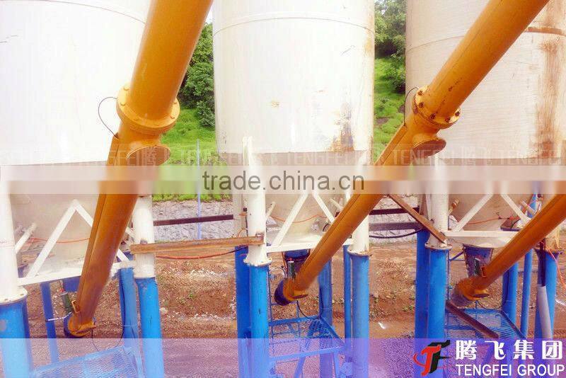 Durable concrete stainless steel screw conveyor