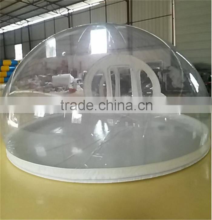 cheap inflatable transparent bubble tent dome tent for sale