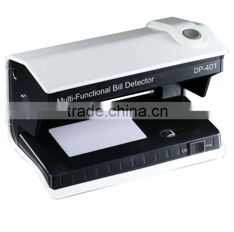 UV light Money detector machine with watermark detecting