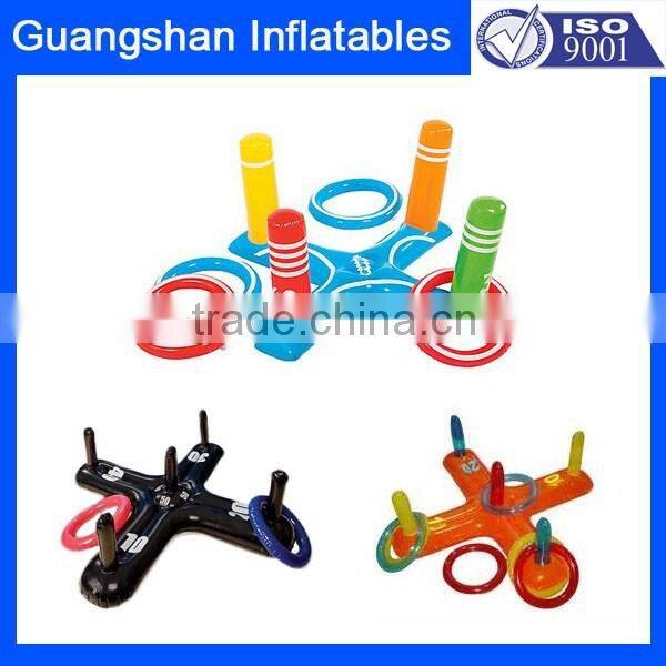 PVC funny inflatable bean bag toss water