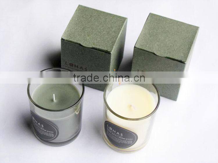 the most popular hotsale jar glass candle with different scent and cheap price