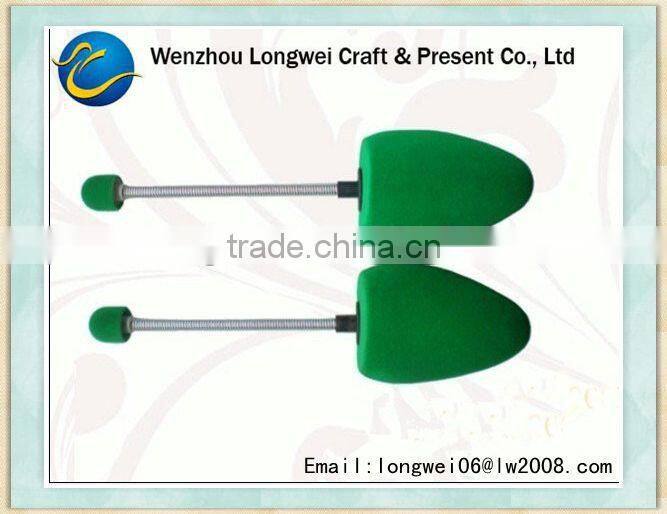 PU spring foam shoe tree/spring shoe tree/shoe stretcher