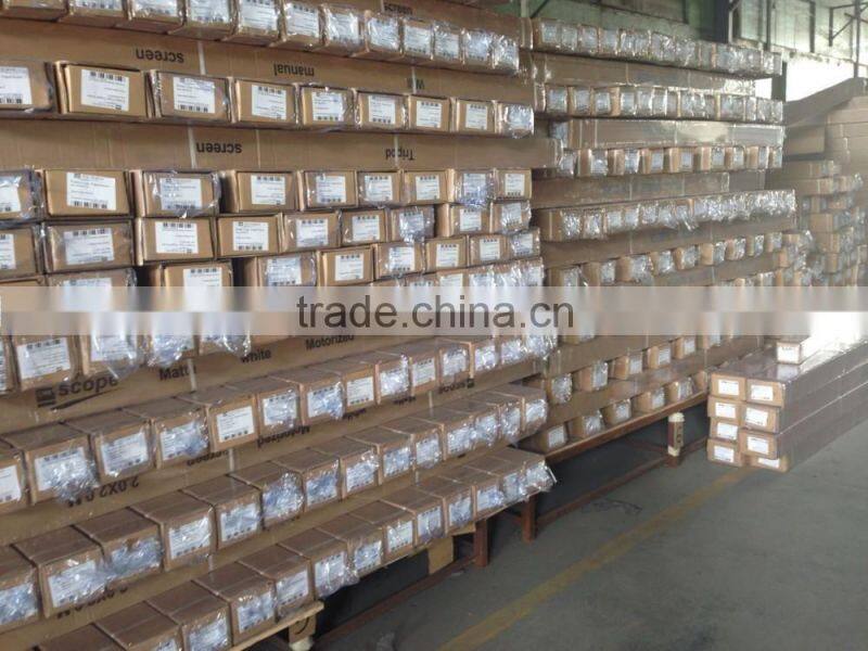 Shenzhen Factory Electric Matte Grey 4:3 84 inch Wall & Ceiling Mounted electric floor projector screen