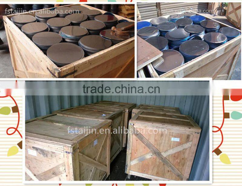 Bao steel & local material ss circle