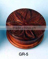 Carved Rose Wood Grinder