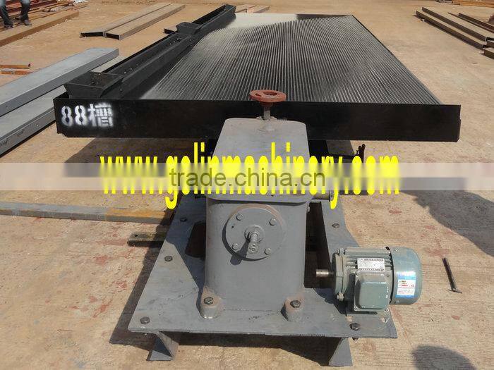 gold separation shaking table /mining machine for separating ore