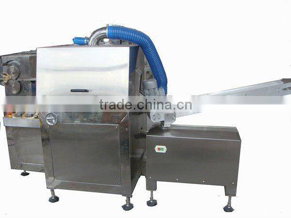 candy shaping machine and swing discharger