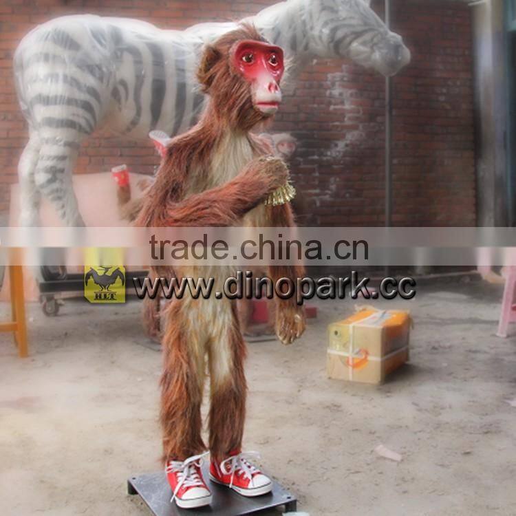HLT life size animatronic simulation monkey