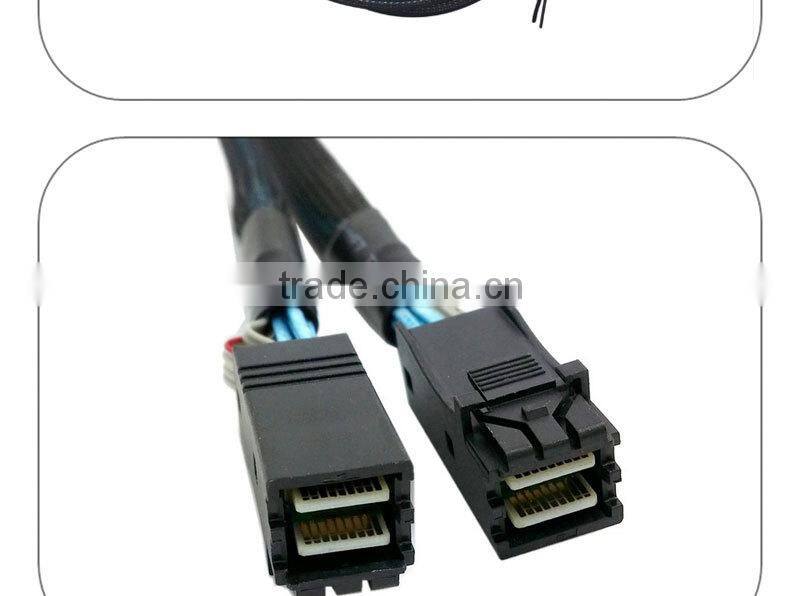 Internal Mini SAS HD SFF-8643 to SFF-8643 high density cable