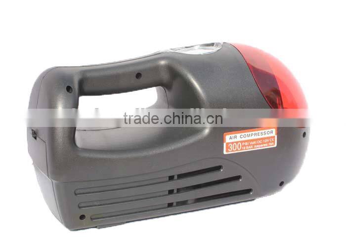 mini Car air compressor,300/250PSI air pump, air inflator,16mm cylinders air compressor