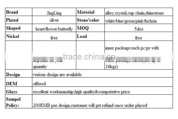 bridal pendant earrings