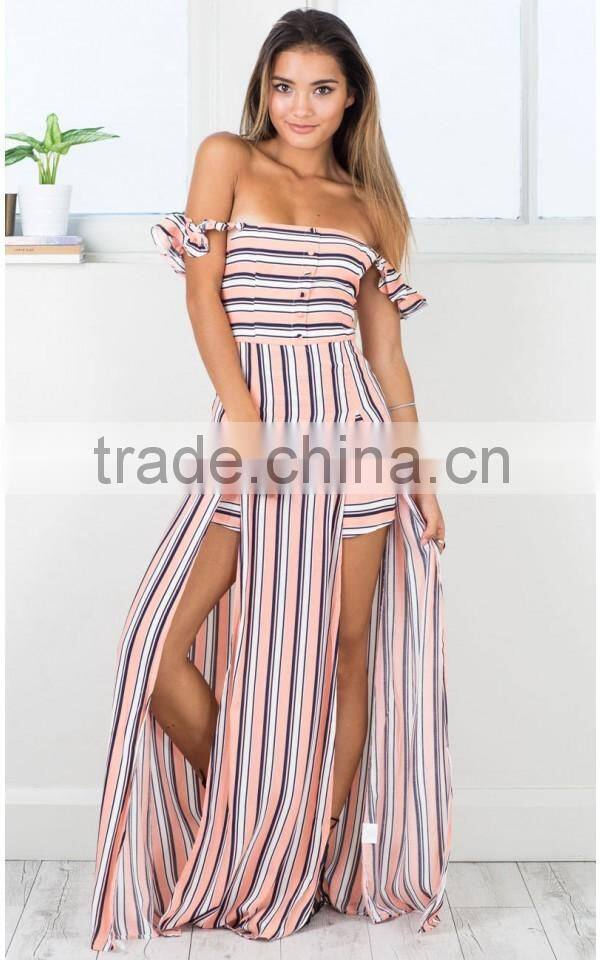 2016 elegant women evening party cap sleeve length side sexy dress