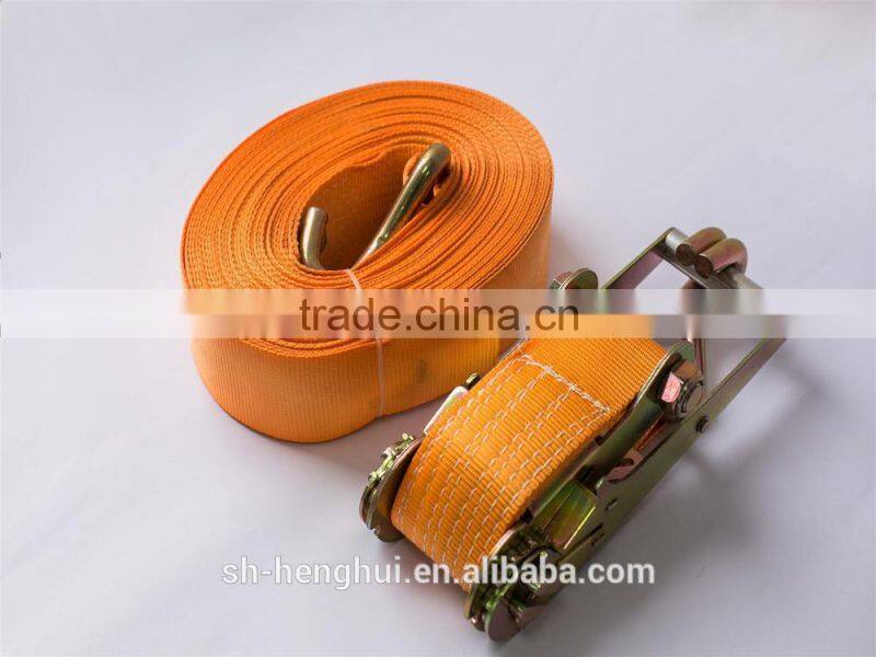 5T thick pet lashing strap, 1.5'' ratchet tie down for logistic