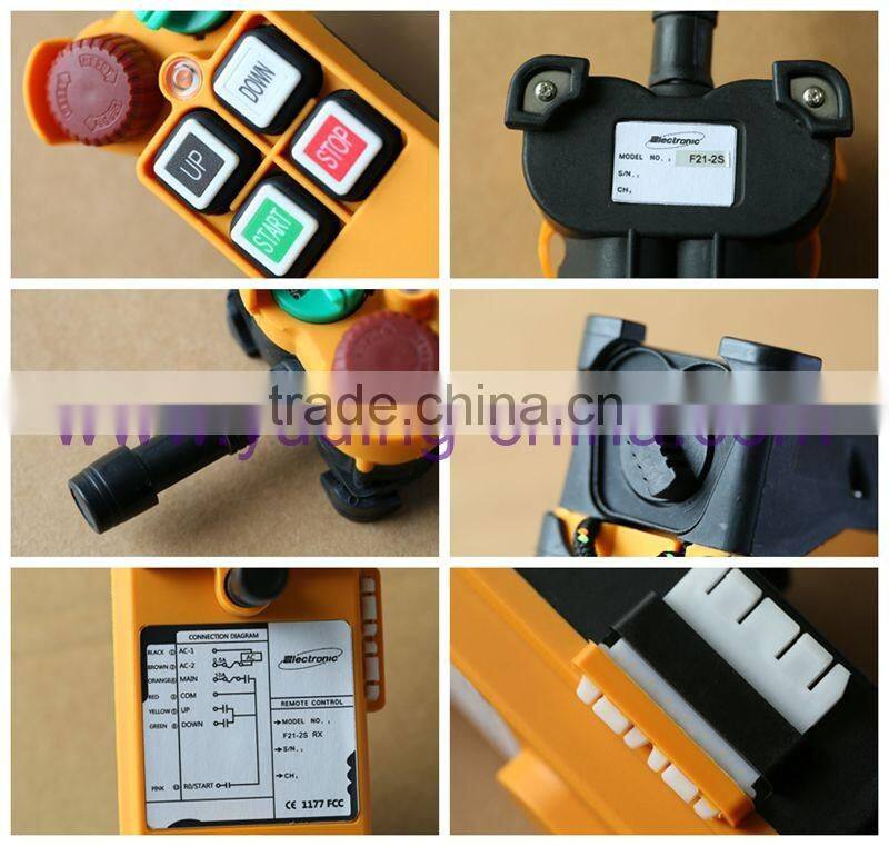 industrial AC/DC universal wireless remote control for crane