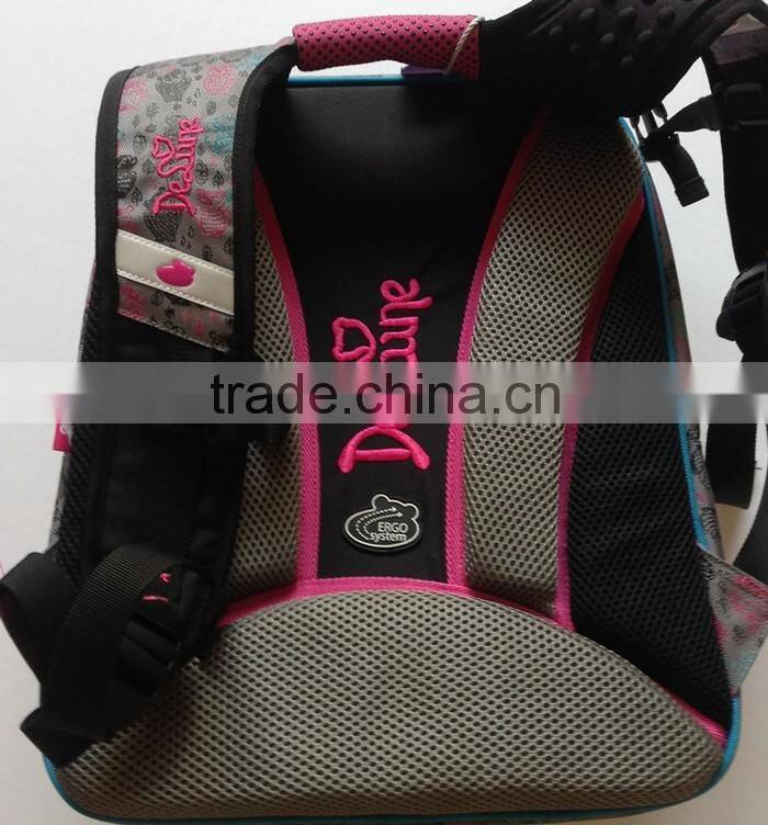 Russia brand children cars print wholesale school backpack bags