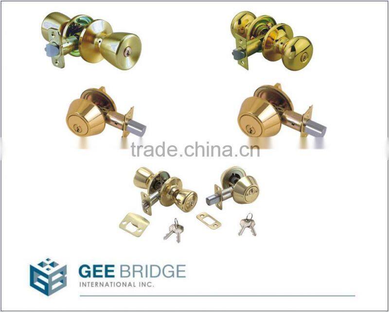 0110004 Die Cast Housing Security Door Rim Deadbolt Lock