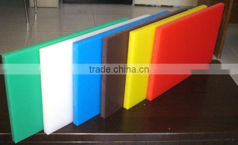 Food grade mini rectangular LDPE plastic cutting board
