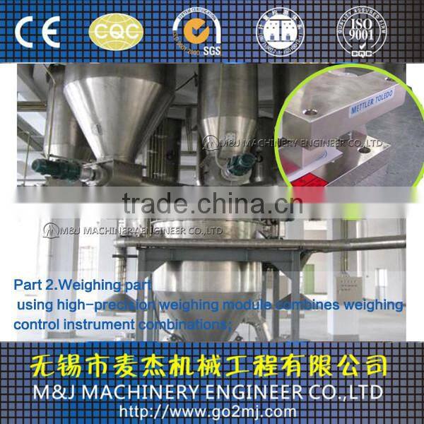 batching weighing system for animal feed