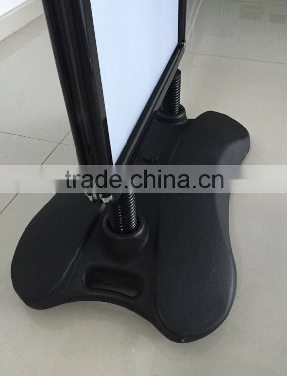 Signicade Curb Sidewalk Sign water base snap banner sign poster stand,A1 forecourt poster display