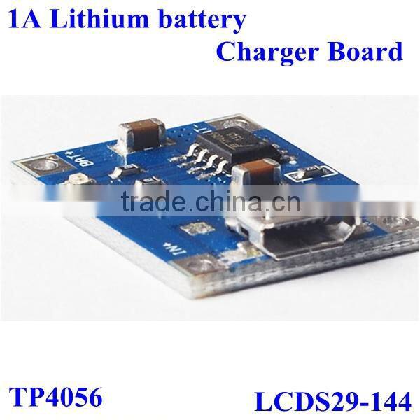TP4056 5V 1 A lithium battery charger module B board ,mirco USB interface