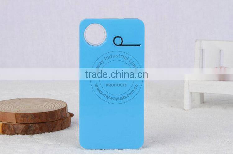 funny ultra thin polymer battery charger / mobile power bank charger for diy printing