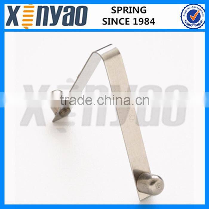 spring clip button for pipe
