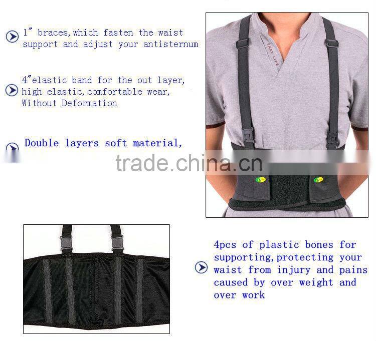 Waist Belt For Back Pain,Shoulders Straps For Enhanced Support