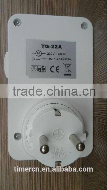 Germany 24 hour mechanical timer with GS CE approved