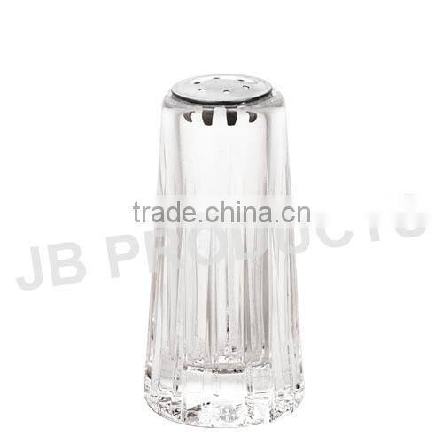 Acrylic salt pepper shakers with stainless cover
