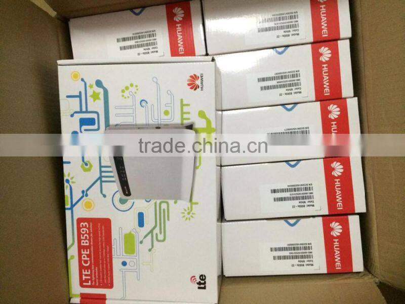 Original Huawei B593 4G GSM Router 4G LTE Cpe Router Wifi Router Mobile Sim Card