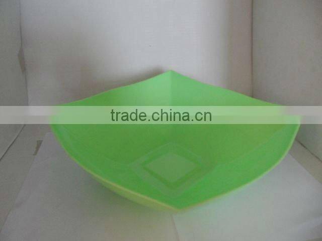 Plastic square Salad Bowl