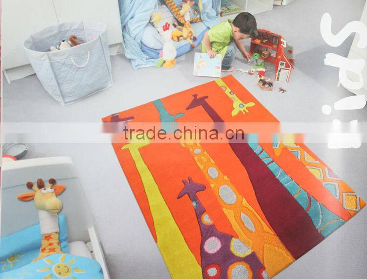 Colorful kids carpet for home use