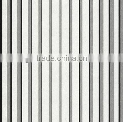 Hot sell latest wall paper designs with stripe texture