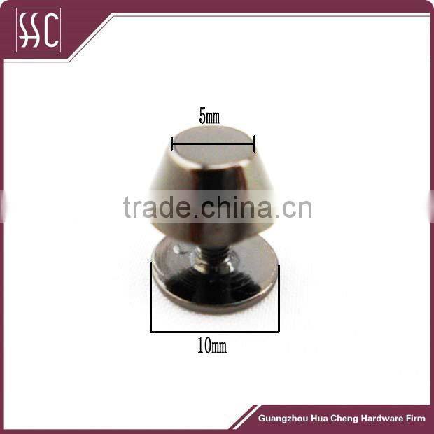 desk lamp shape nail,mushroom nail handbag rivert snap fastener bag accessory