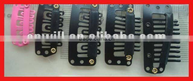wholesale hair clips hair extension snap clips black clips
