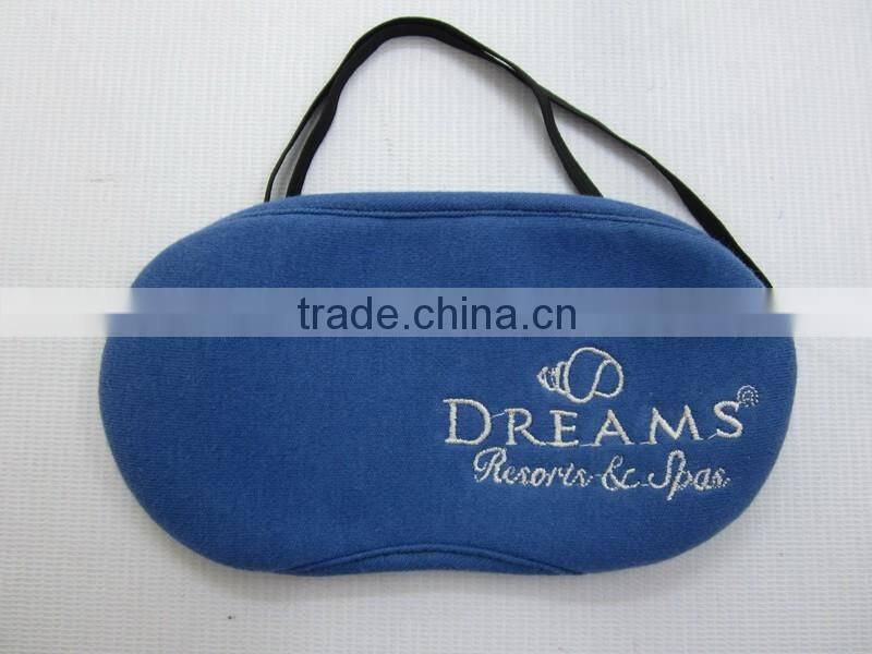 Blue comfortable deluxe spa sleep mask