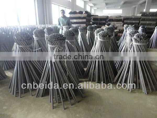 Inner locking metal /steel handle withTelescopic colorful broom