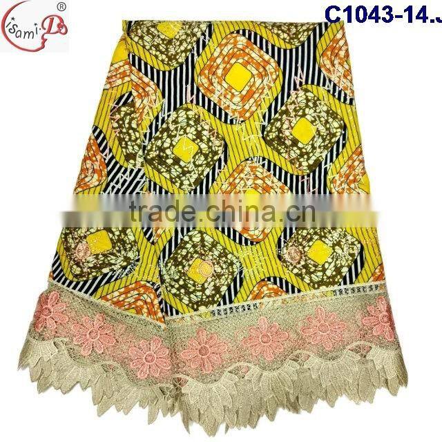 C1043-(14-25)A variety of the newest design of the wax lace different design styles and different patterns for your choice