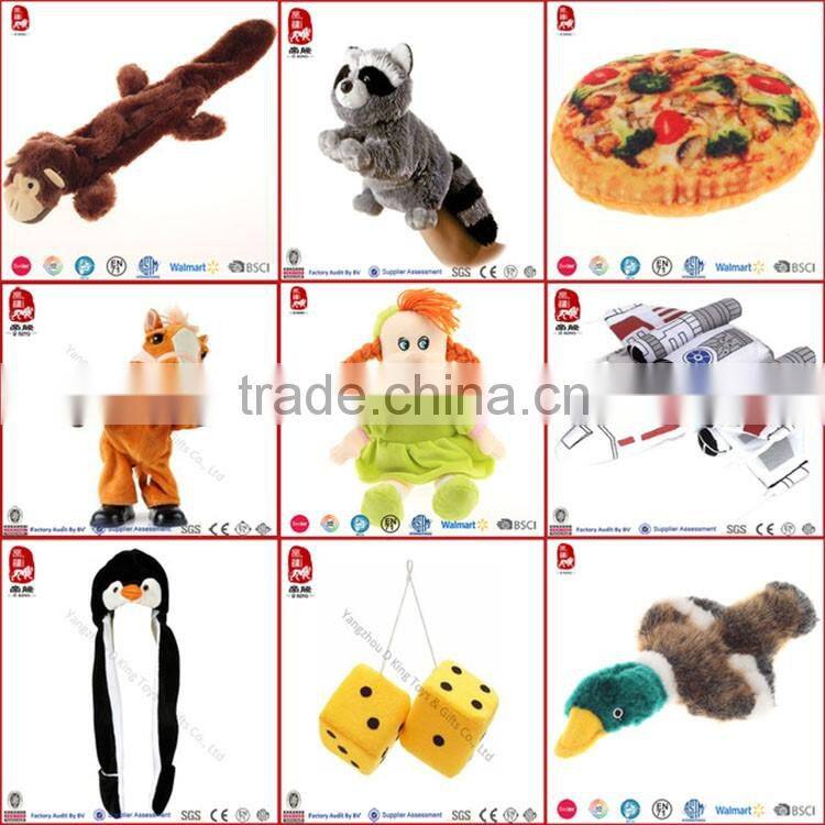 China manufacture baby education toy plush caterpillar toys