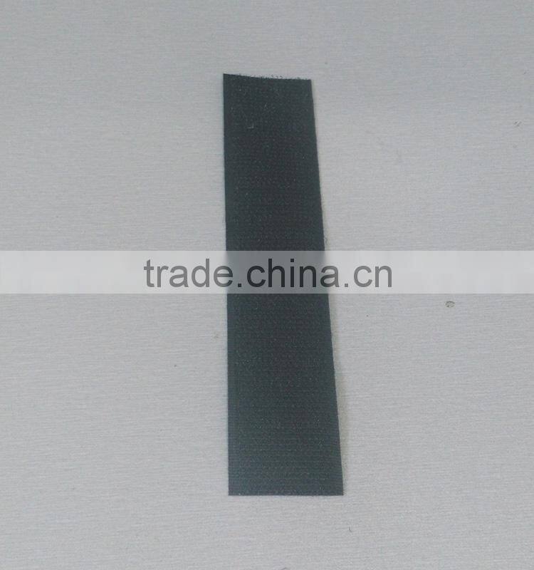 Elastic wristband hook and loop strap