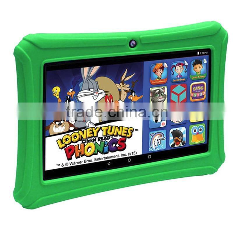 Custom kid shock proof silicon kids 7 inch tablet case, silicone case for 7" Click N kids tablet