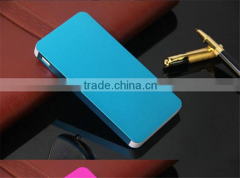 10000mah Aluminum shell portable mobile power supply shenzhen