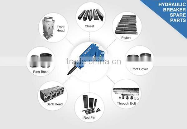 hydraulic breaker accessory chisel tool